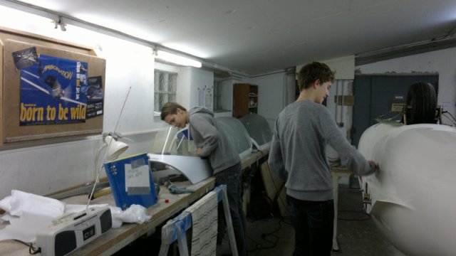 Werkstatt und Anhängerhallenanbau 2013